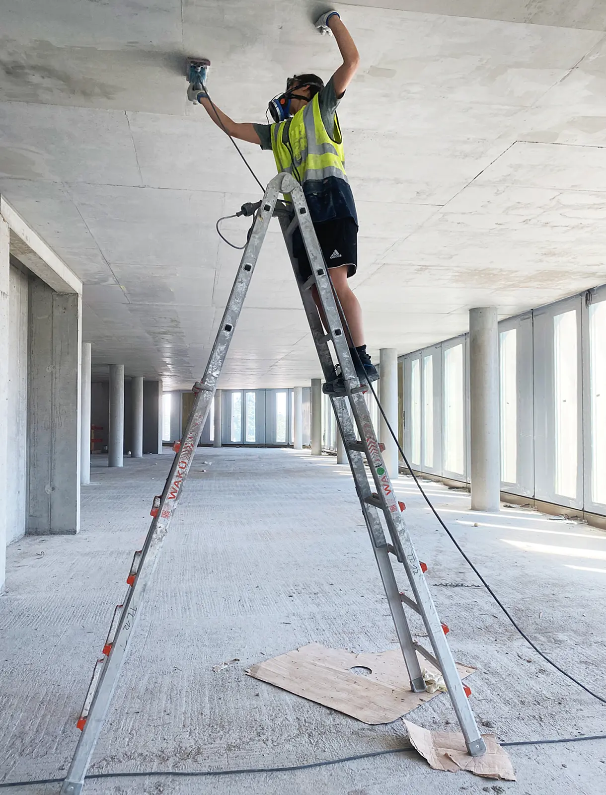 Betonkosmetik bie der ArchiAktion